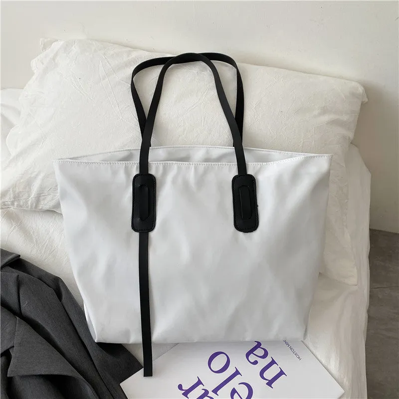 Women's Large Capacity Trendy Design Shopping Shoulder Bags