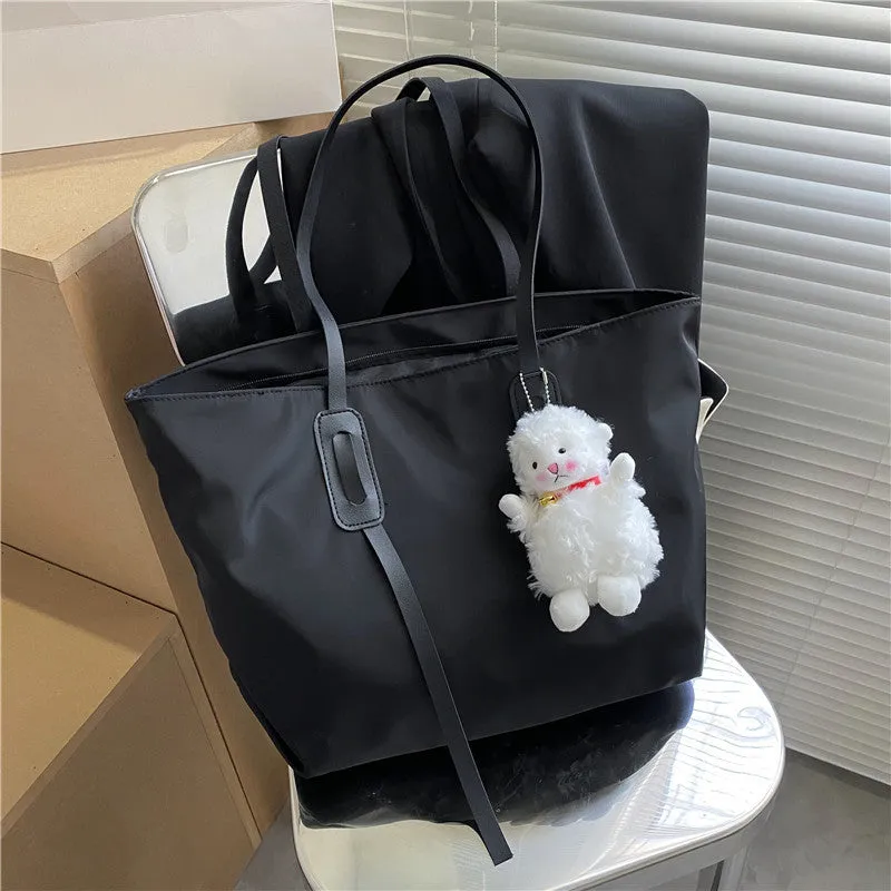 Women's Large Capacity Trendy Design Shopping Shoulder Bags