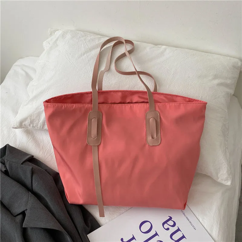 Women's Large Capacity Trendy Design Shopping Shoulder Bags