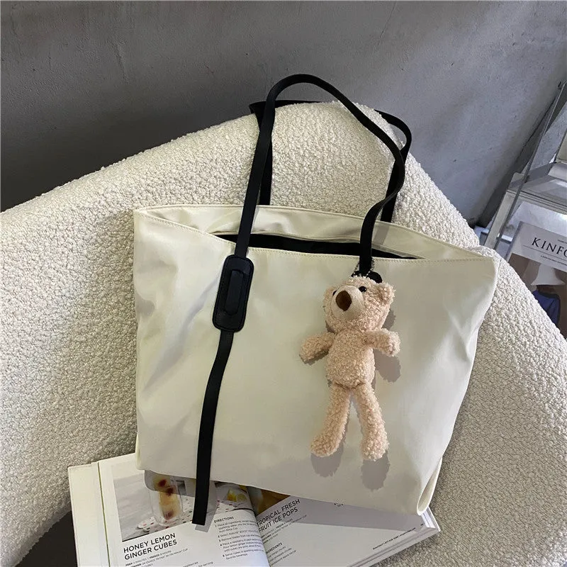 Women's Large Capacity Trendy Design Shopping Shoulder Bags