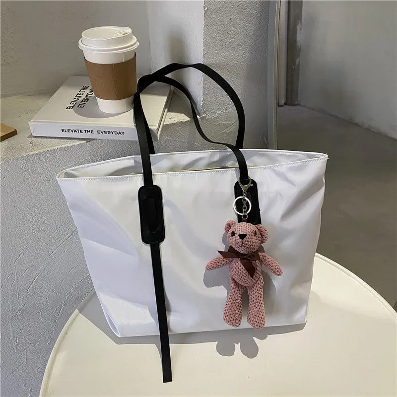 Women's Large Capacity Trendy Design Shopping Shoulder Bags