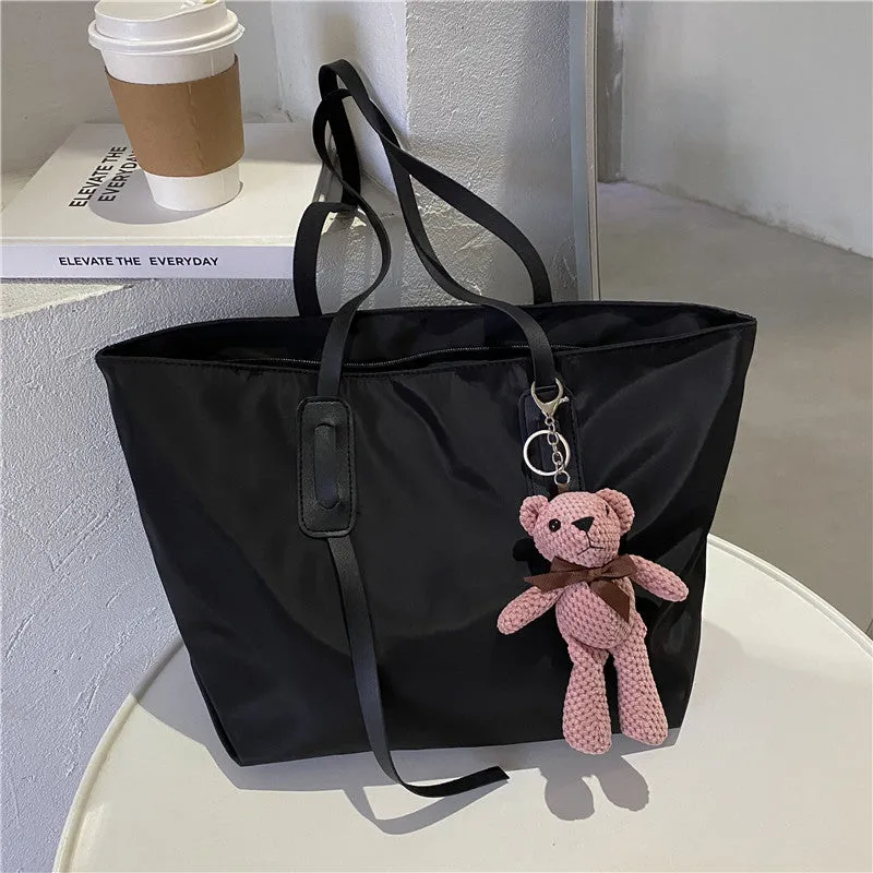 Women's Large Capacity Trendy Design Shopping Shoulder Bags