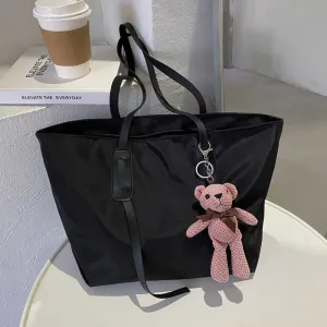 Women's Large Capacity Trendy Design Shopping Shoulder Bags