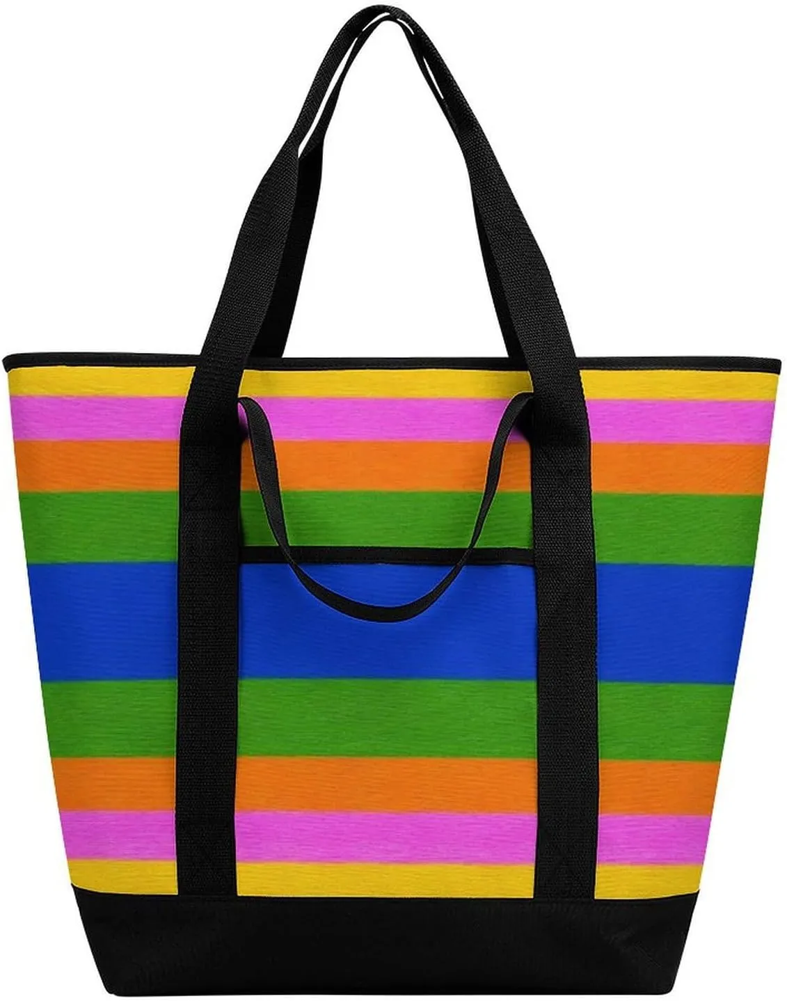 Women's Oversized Thermal Tote Bag Insulated One Shoulder Shopping Carrier