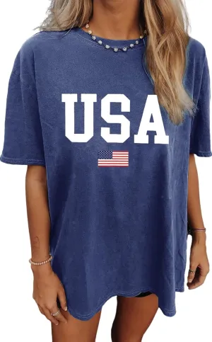 Womens Oversized Tshirt Flower Graphic Tees Nashville Music Short Sleeve Shirts Summer Casual Loose Beach Tops