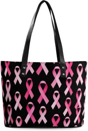 Women's Portable Tote Bag Trendy Modern Leather Handbag For Work Weekend
