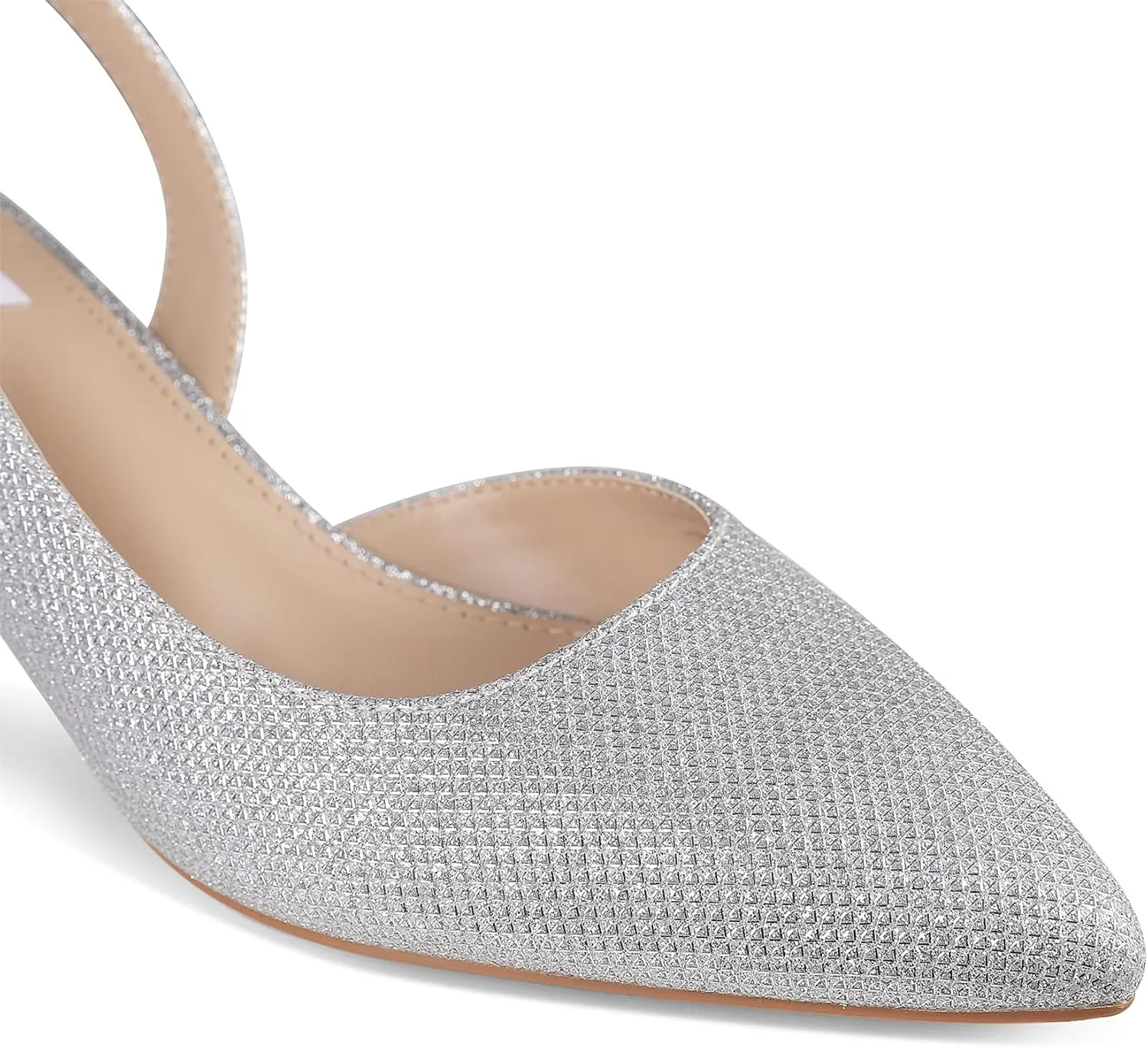 Women's Pumps, Slingback Kitten Heels Pointed Toe Suitable Wedding Party Match Dress Sexy Evening Shoes Heels
