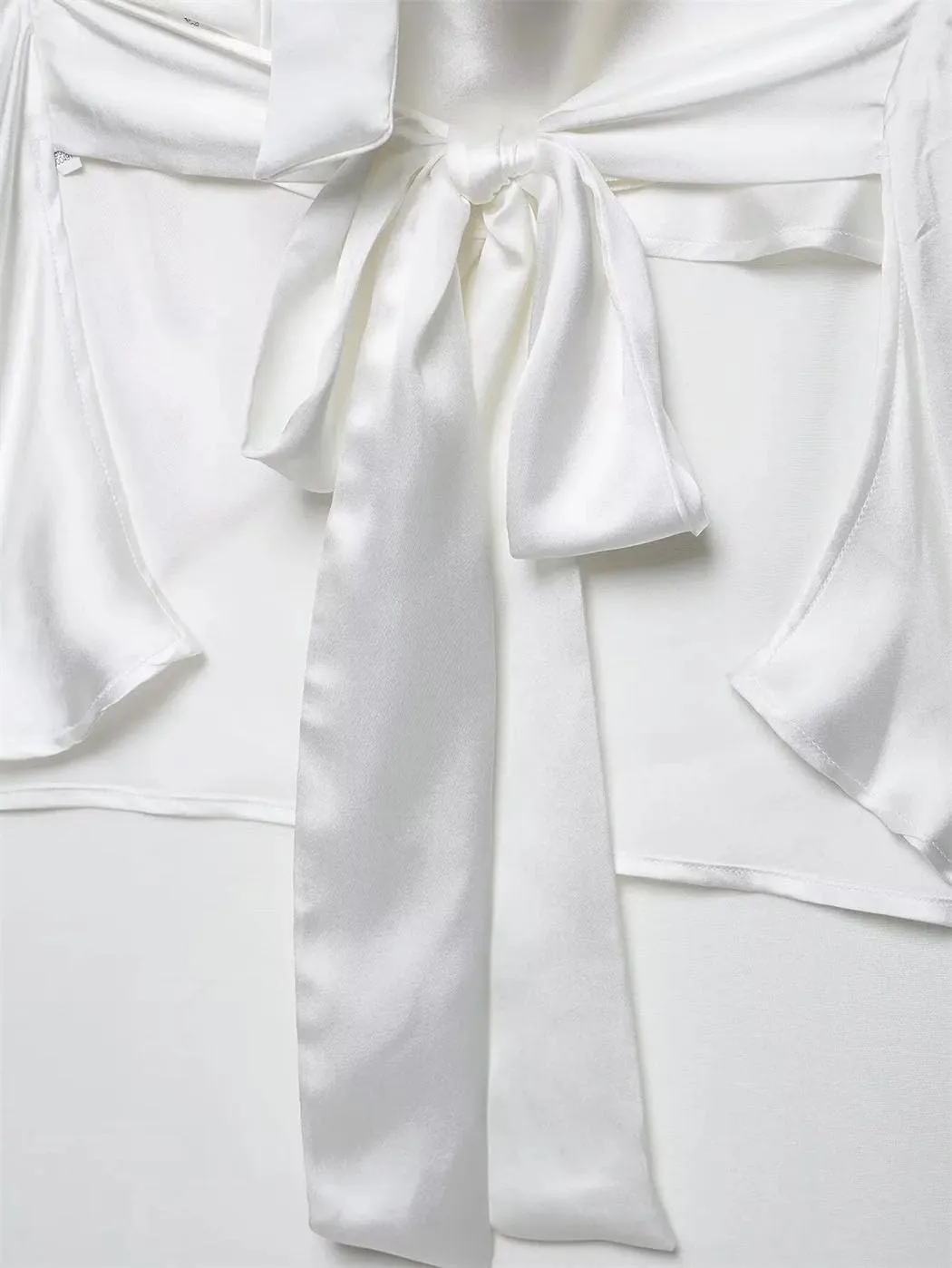 Women's Satin Halter Neck Vest Tie Back Bow Detail Sexy Evening Sleeveless Party Top