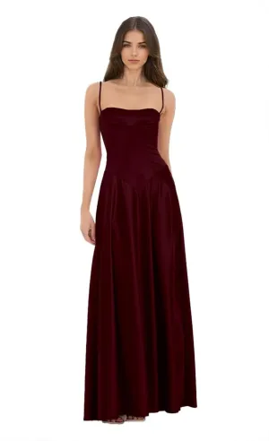 Women's Satin Prom Dresses 2025 Spaghetti Straps Long Ball Gown Bodycon Mermaid Formal Evening Dress