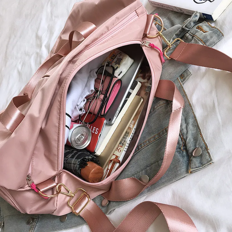 Women's Shoe Storage Dry Wet Separation Yoga Travel Bags