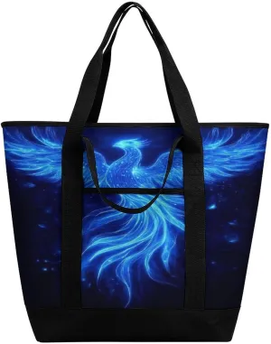 Women's Spacious Thermal Shoulder Bag Stylish Insulated Shopping Tote