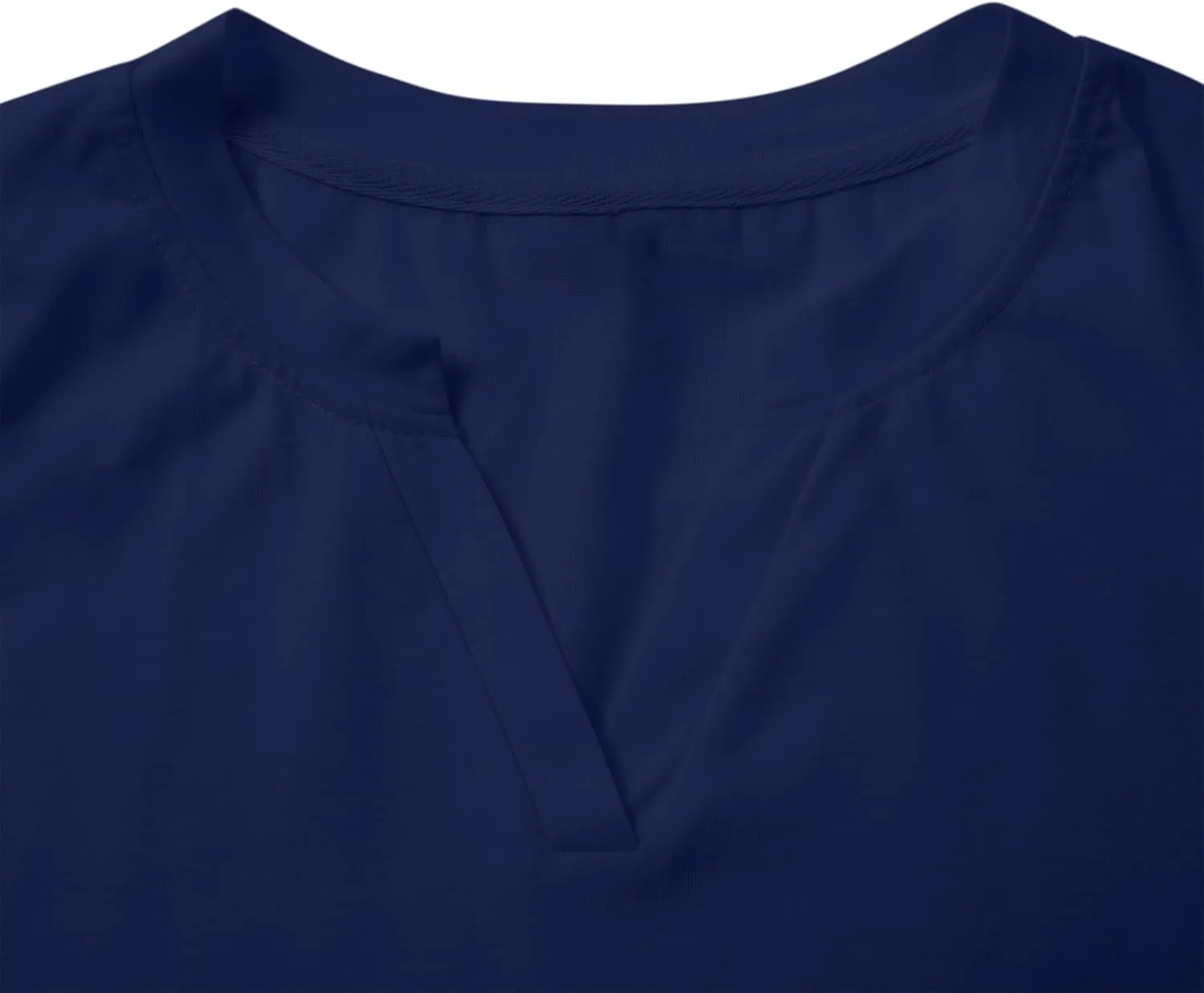 Women's Summer Casual Maxi Dress Short Sleeves V Neck Loose Split Long Beach Shirt Dresses Vacation with Pockets