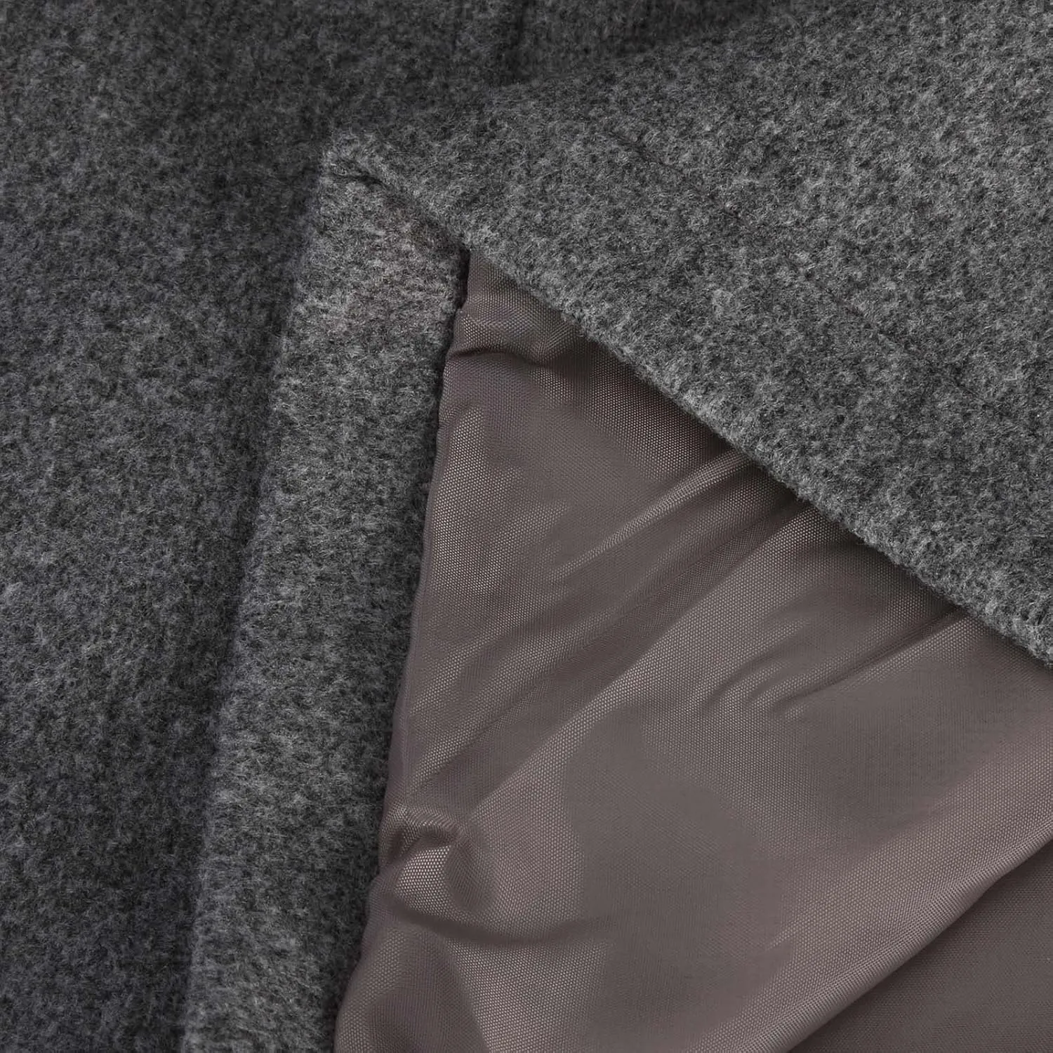 Womens Winter Wool Blend Pea Coat Single Breasted Warming Stand Collar Casual Trench Coat Thickened Overcoat Pea Coat