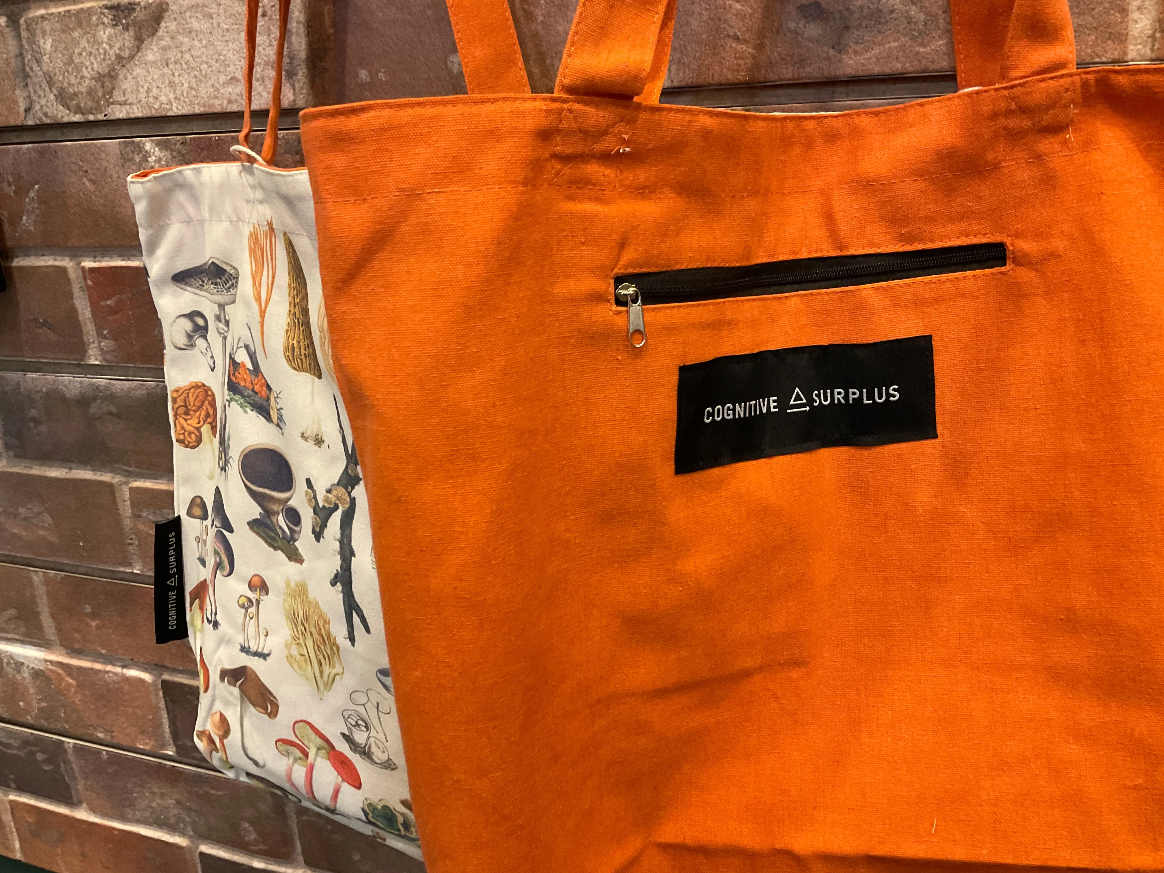 Woodland Mushroom Tote Bag