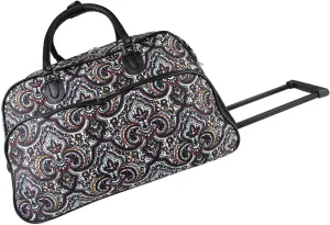 World Traveler 21-inch Carry-on Rolling Duffel Bag-New Paisley, One Size