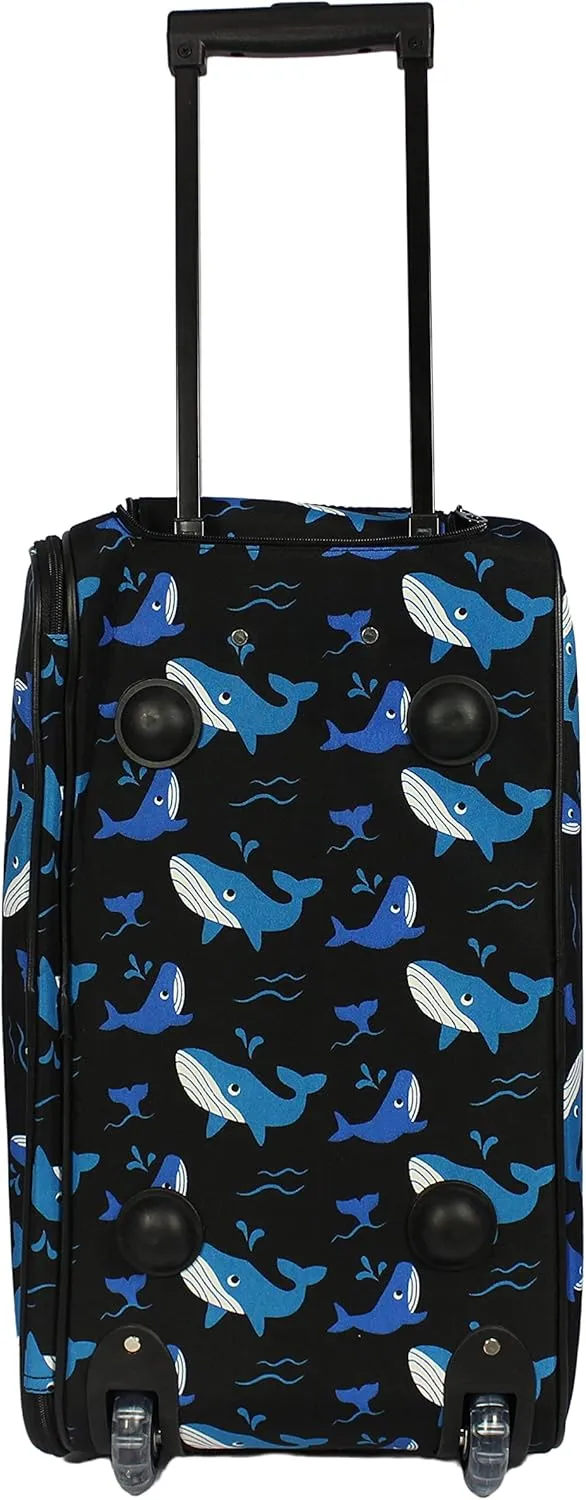World Traveler Animal Prints 21-inch Carry-on Rolling Duffel Bag