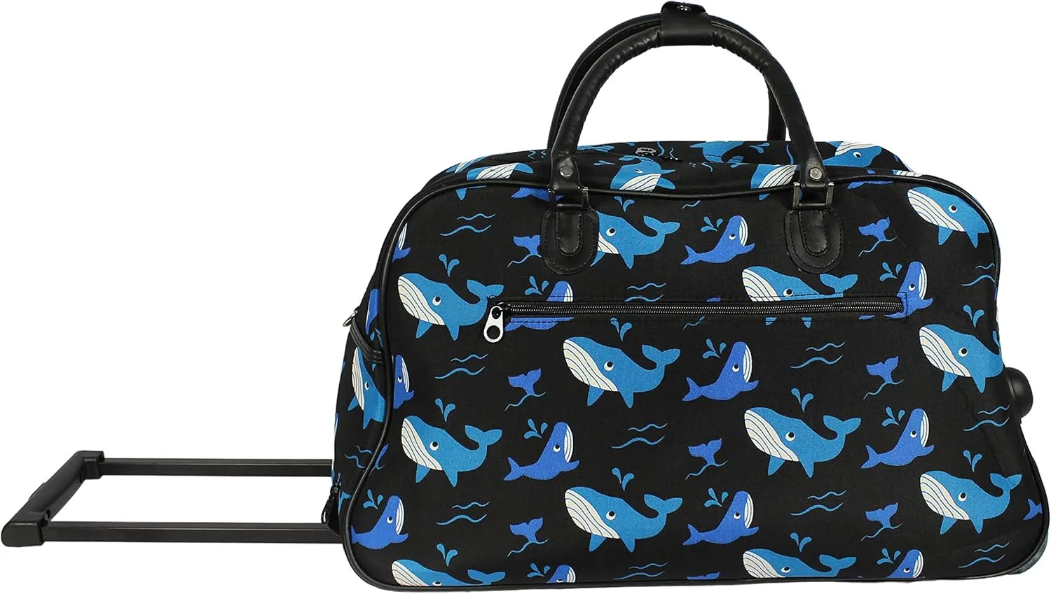 World Traveler Animal Prints 21-inch Carry-on Rolling Duffel Bag