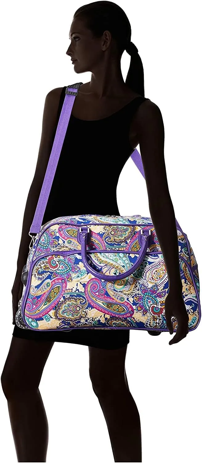 World Traveler Animal Prints 21-inch Carry-on Rolling Duffel Bag