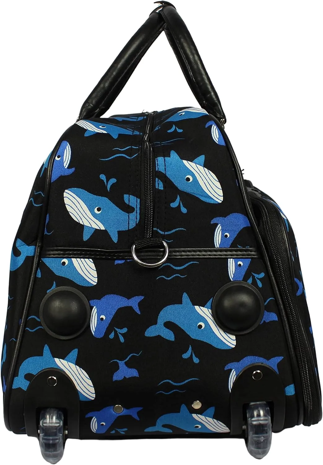 World Traveler Animal Prints 21-inch Carry-on Rolling Duffel Bag