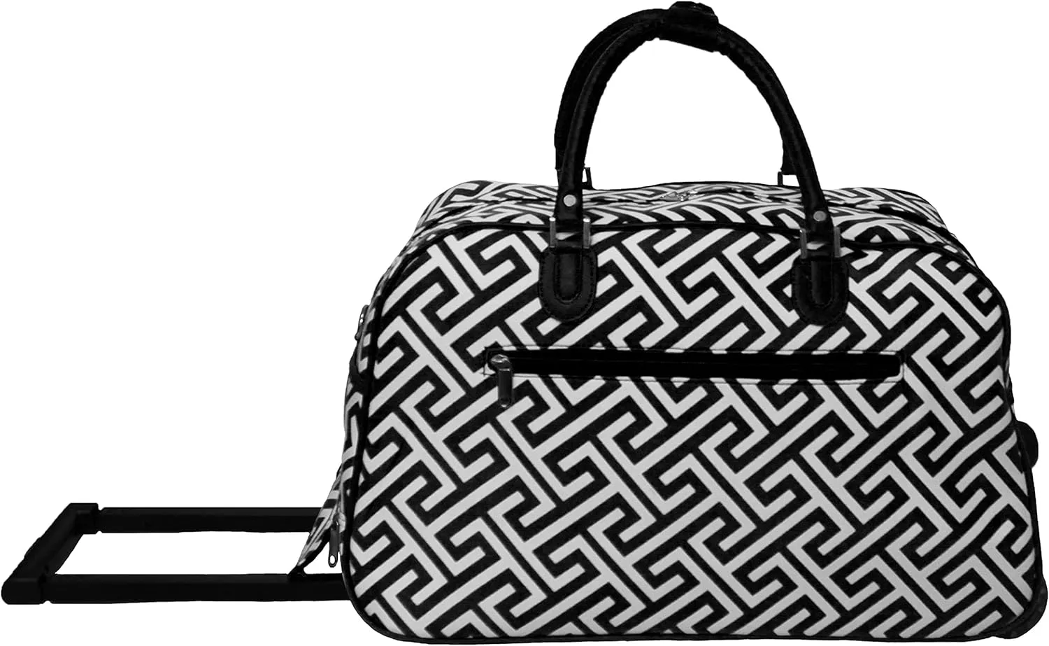 World Traveler Classic Prints 21-inch Carry-on Rolling Duffel Bag