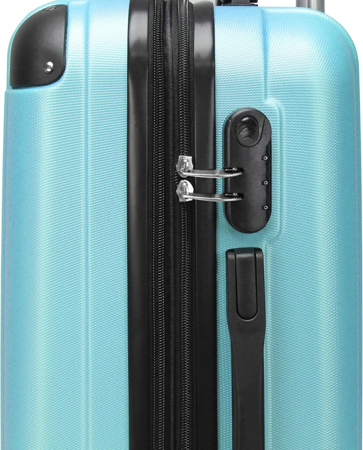 World Traveler Kemyer Quest Hardside Lightweight Expandable Spinner Suitcase Luggage, Sapphire Blue, 25-inch