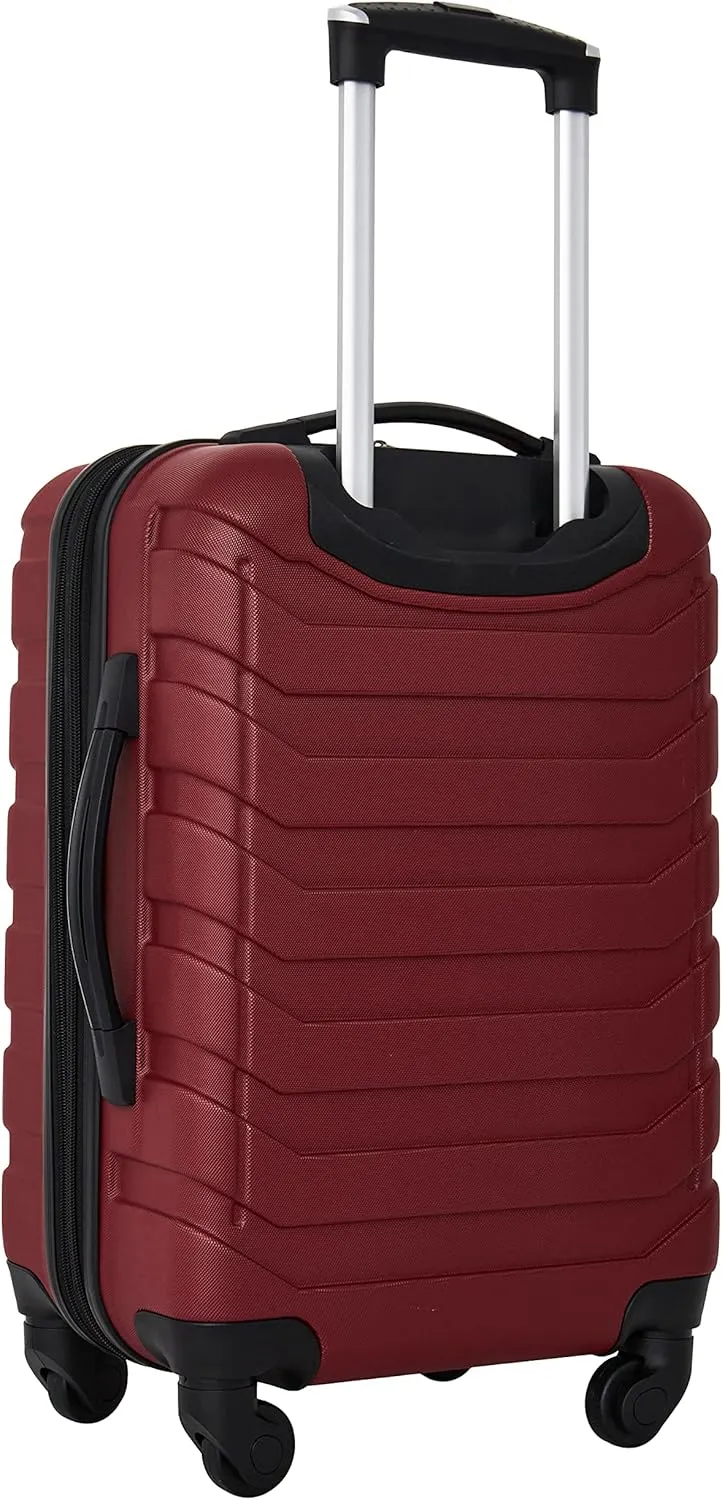 Wrangler Elysium Luggage & Packing Cubes, Red, 4 Piece Set