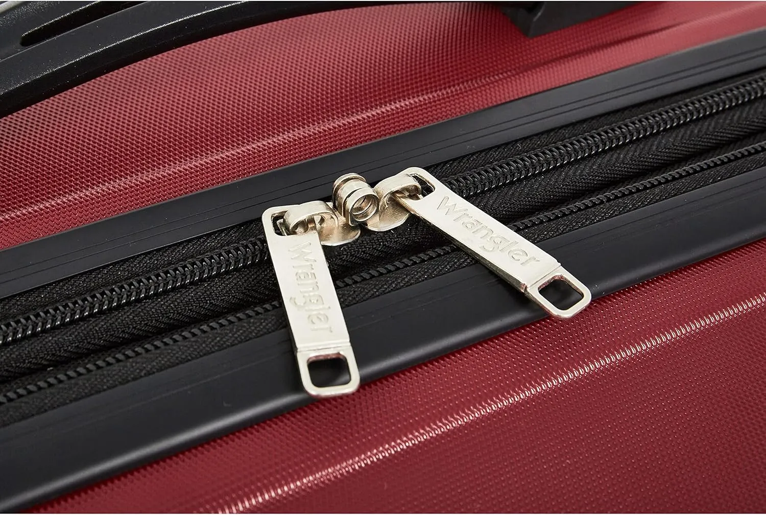 Wrangler Elysium Luggage & Packing Cubes, Red, 4 Piece Set