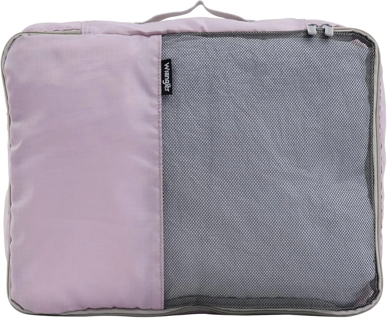Wrangler Miami Luggage & Packing Cubes, Burnished Lilac, 4 Piece Set