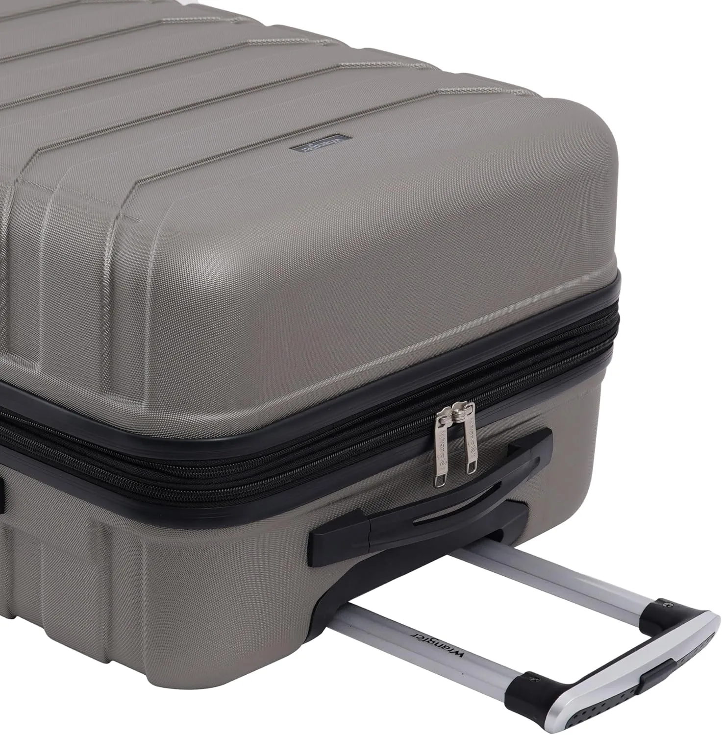 Wrangler Miami Luggage & Packing Cubes, Desert Taupe, 4 Piece Set