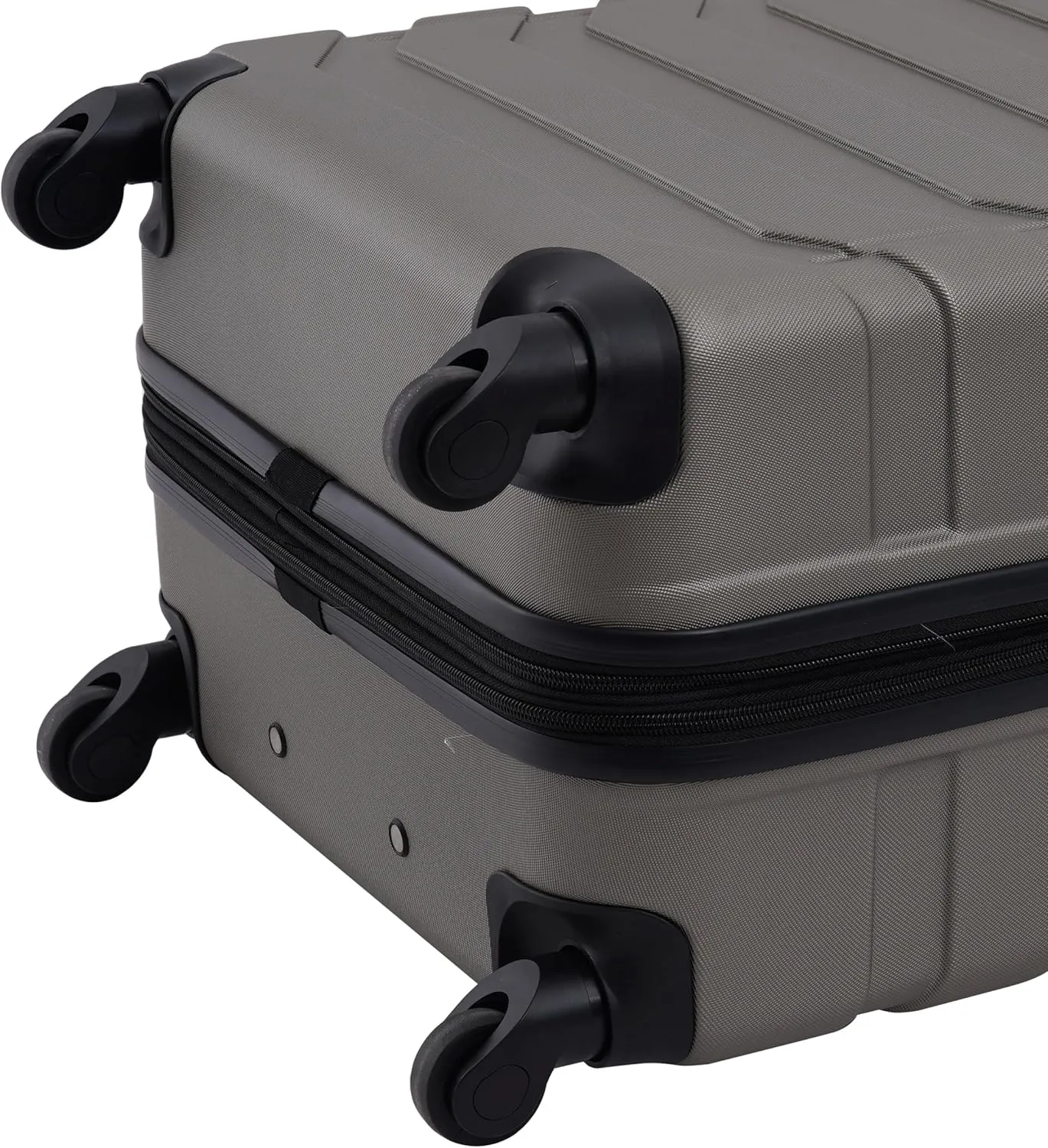 Wrangler Miami Luggage & Packing Cubes, Desert Taupe, 4 Piece Set