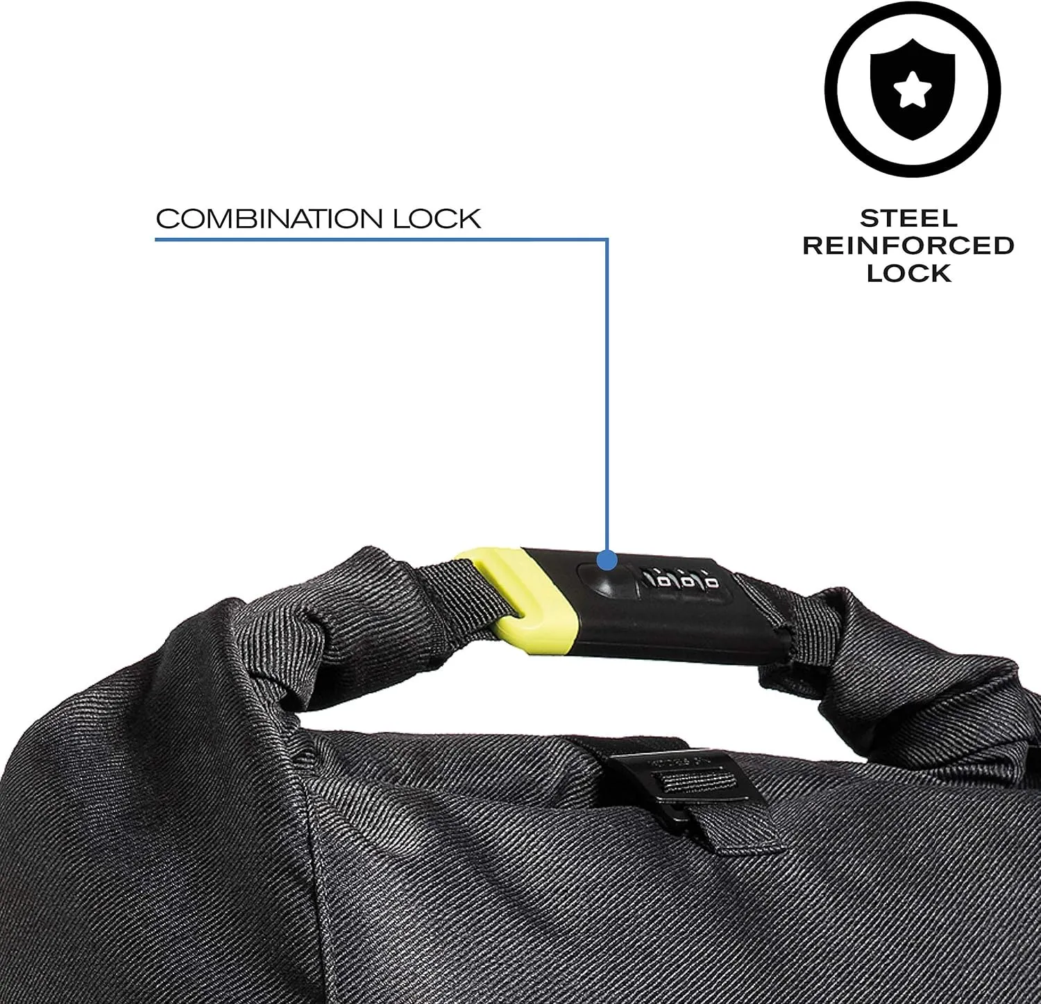 XD Design Urban Lite Anti-Theft Laptop Backpack Black (Unisex Travel Bag)