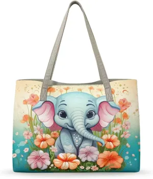 Xpyiqun Large Tote Bag for Women Leather Handbag Shoulder Purse Top-handle Bags