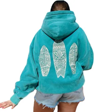 Y2k Graphic Hoodies for Women Cute Teen Girls Vintage Oversized Sweatshirts Coquette Aesthetic Preppy Tops Clothes