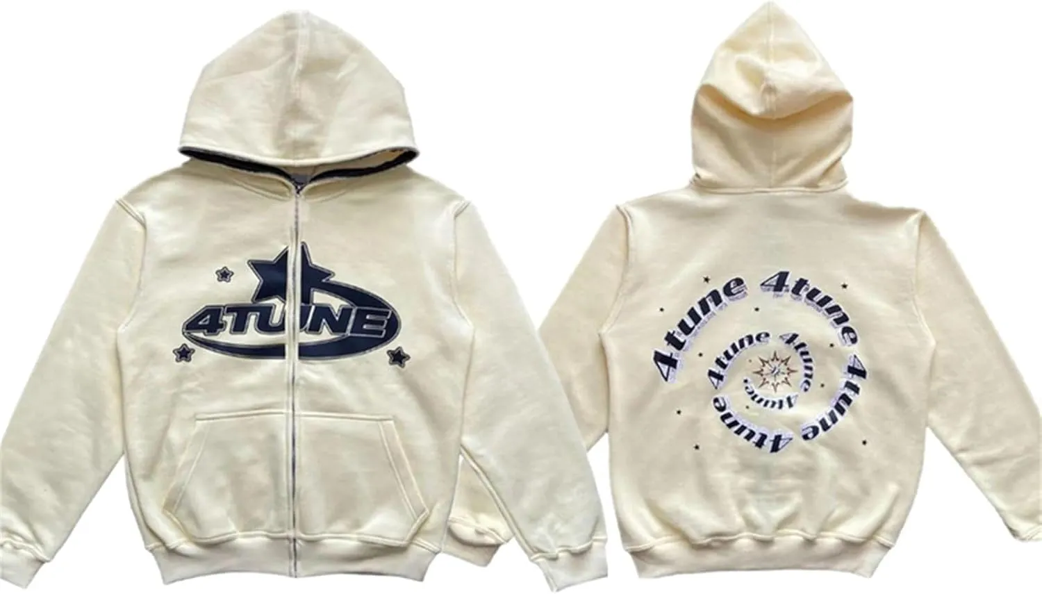 Y2K Hoodie Women Men Zip Up Grunge Aesthetic Hoodies Casual Vintage Oversized Pullover Sweatshirt Harajuku Jacket