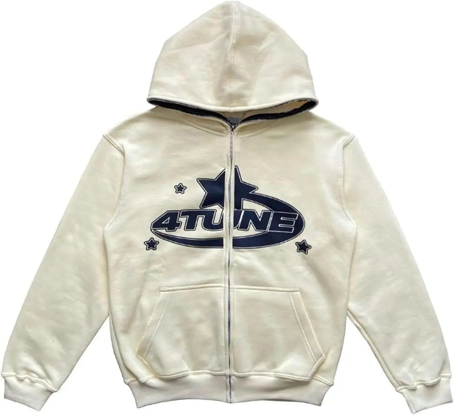 Y2K Hoodie Women Men Zip Up Grunge Aesthetic Hoodies Casual Vintage Oversized Pullover Sweatshirt Harajuku Jacket