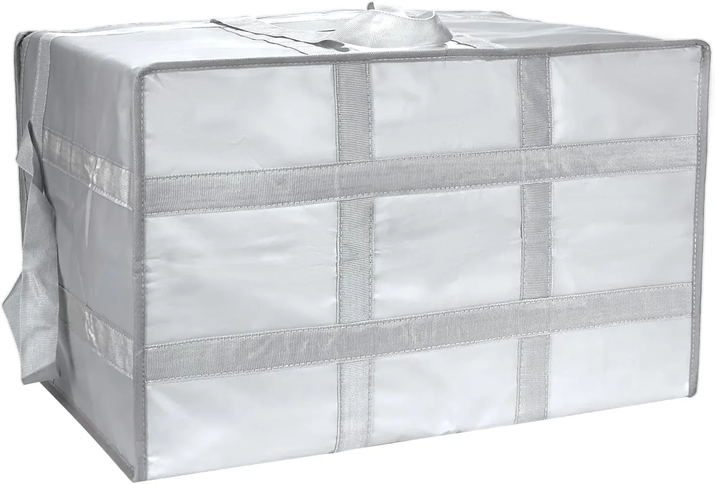 Yalin XXXL Large Insulated Cooler Bag, Styrofoam Cooler of Keep Food Hot or Cold, Reusable Double Zipper Food Delivery Bag for Grocery Shopping, 23" W x 15" H x 14" D