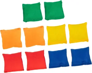 YARNOW 10pcs Bean Bag Toss Toys Boys and Girls Bean Bags Toys Portable Throwing for Classroom Birthday Parties