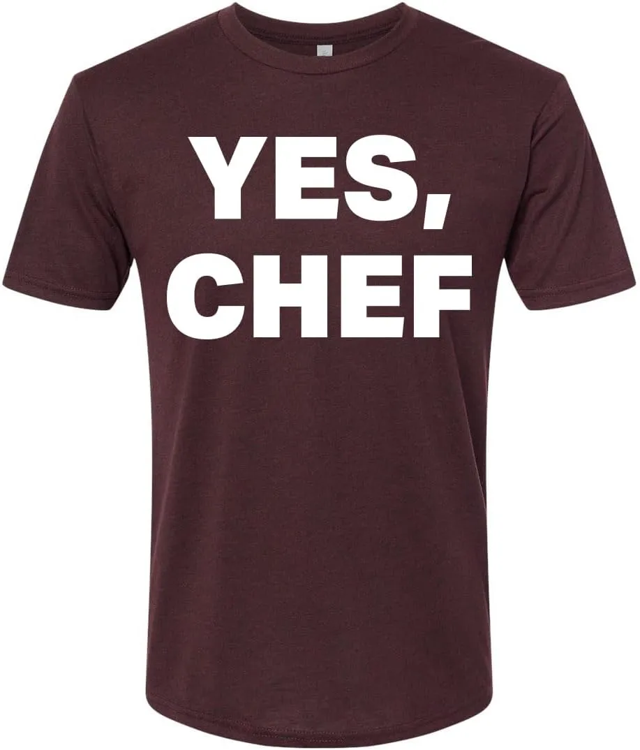 YES Chef Iconic Pop TV Quote Pop Culture Mens Premium Tri Blend T-Shirt