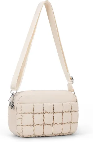 YFGBCX Crossbody Bags for Women Puffer Bag Quilted Purse Lightweight Puffy Shoulder Bag Crossbody Purse