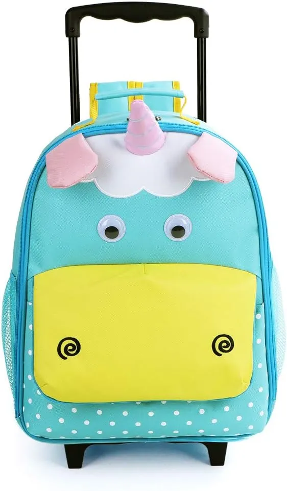 Yodo 3-Way Kids Suitcase Luggage or Toddler Rolling Backpack with wheels
