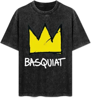 Youth & Adult Men's Short Sleeve T Shirts, Retro Oversized Crewneck Top T Shirt