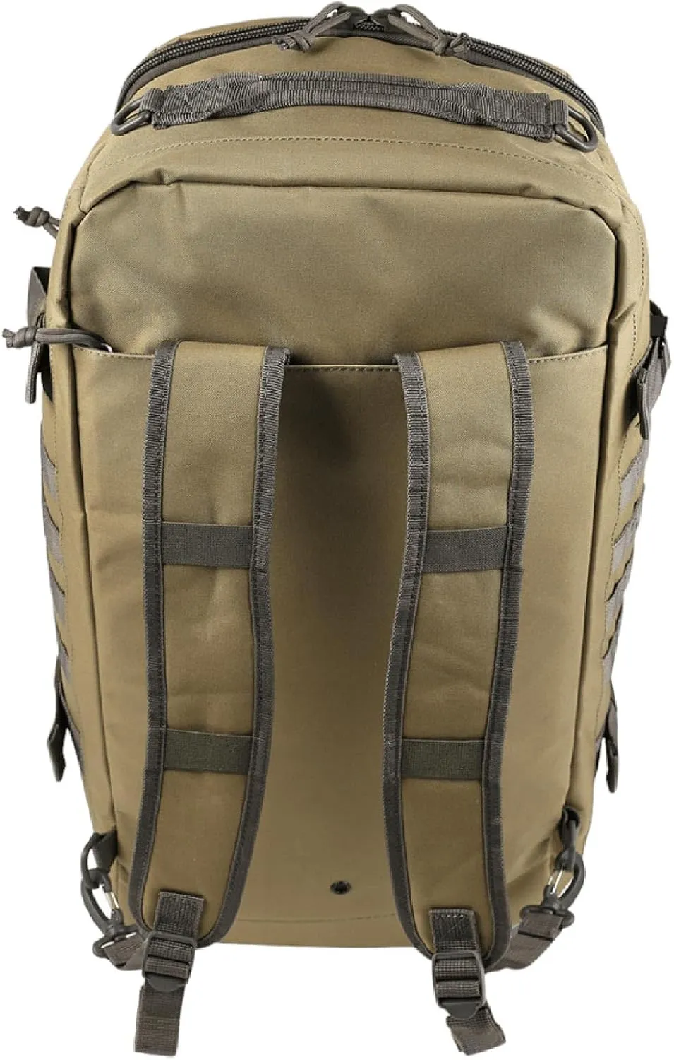 Yukon Outfitters Bugout Bag - EDC Durable 600D Polyester 55L Tactical Duffel & Backpack for Travel, Prepping & Outdoor Use - Two Tone Coyote/Foliage
